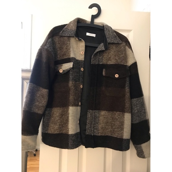Anine Bing Jackets & Blazers - *SOLD*😍Anine Bing Bobbi Flannel Jacket